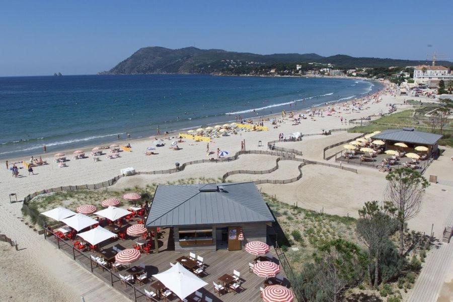 Villa-Chateau Les Terrasses - Tamaris, Plage Des Sablettes, Mer Au Bas De La Propriete La Seyne-sur-Mer Esterno foto